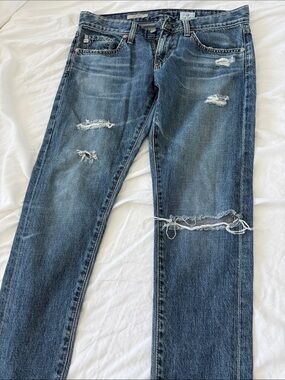 Ag Adriano Goldschmied Blue Denim Jeans